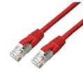 Miniatyrbild 2 av 3: Röd nätverkskabel 20m Cat6a U/UTP (UTP) - MICROCONNECT MC-UTP6A20R
