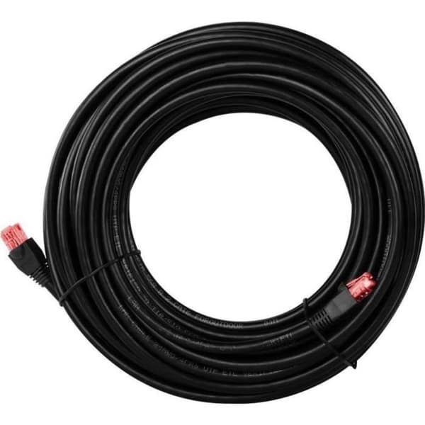 CAT 6 Utomhuskabel - GOOBAY - 50m - Svart - Ultraviolettbeständig