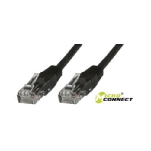 MICROCONNECT B-UTP5005S nätverkskabel - Cat5e UTP 0,5m - Svart