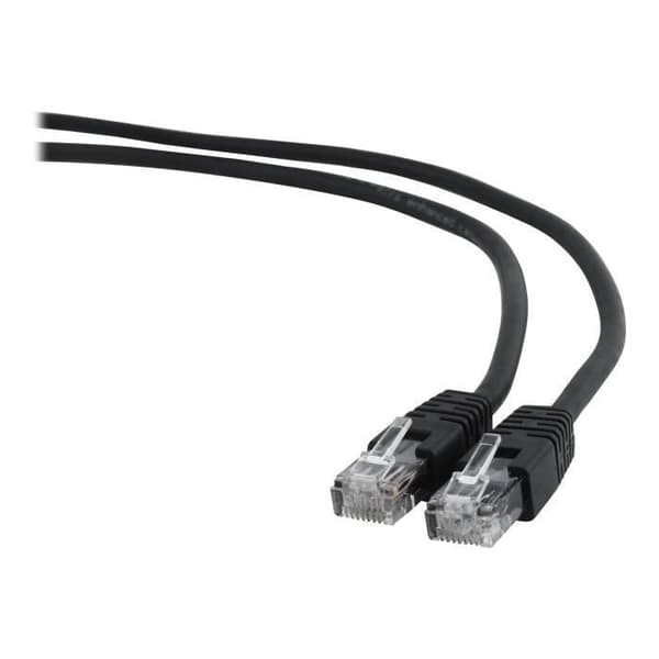 CAT 6 patch sladd - GEMBIRD - 1 m - svart