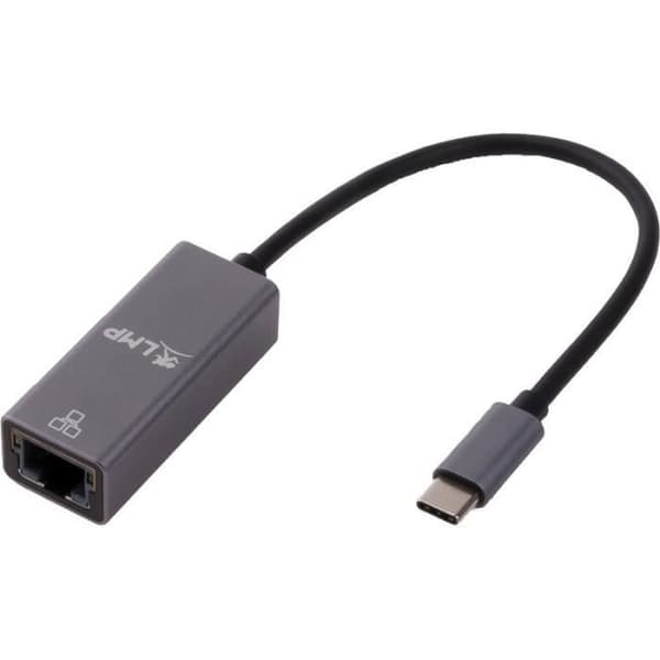 [Ny] Anslutningskabel och nätverksadapter LMP USB-C till Gigabit Ethernet-adapter utrymmesgrå