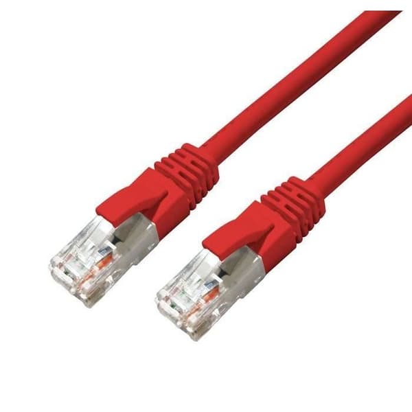 Micro Connect Cat6a U/UTP (UTP) nätverkskabel röd 3m