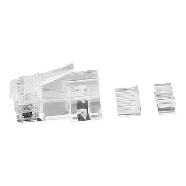 MicroConnect Modular Plug RJ-45 (M) Oskärmad CAT 6 Solid, blockerad nätverksanslutning (pack med 10)
