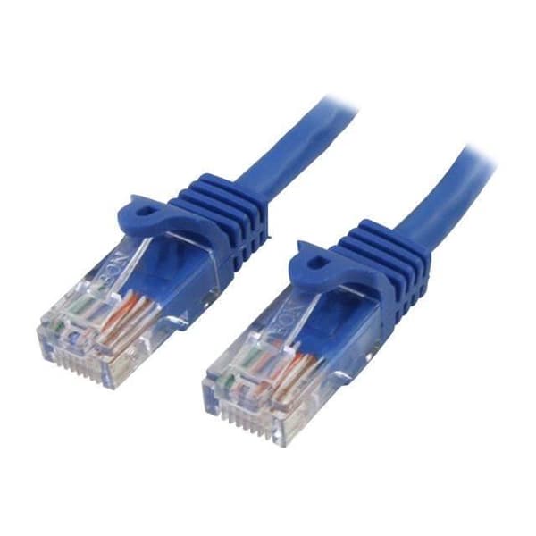 STARTECH Cat5e UTP Hookless Nätverkskabel - 7m Blå - Snag Proof RJ45 Ethernet-sladd - Patchkabel