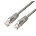 Miniatyrbild 1 av 3: Microconnect MC-UTP6A03 Cat6a U/UTP (UTP) nätverkskabel grå 3m RJ-45 hane/hane