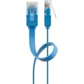 Miniatyrbild 1 av 4: CAT 6 nätverkskabel - GOOBAY - 1,5m - Blå - Gjuten, platt