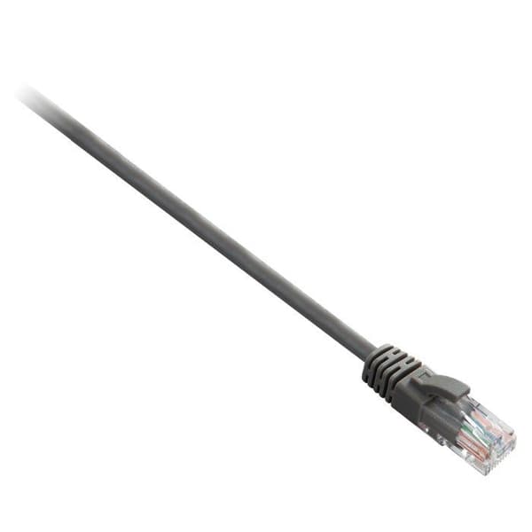 V7 nätverkskabel V7CAT6UTP-03M-GRY-1E - 3 m Kategori 6 - För modem, router, hubb, panel, väggplatta, PC