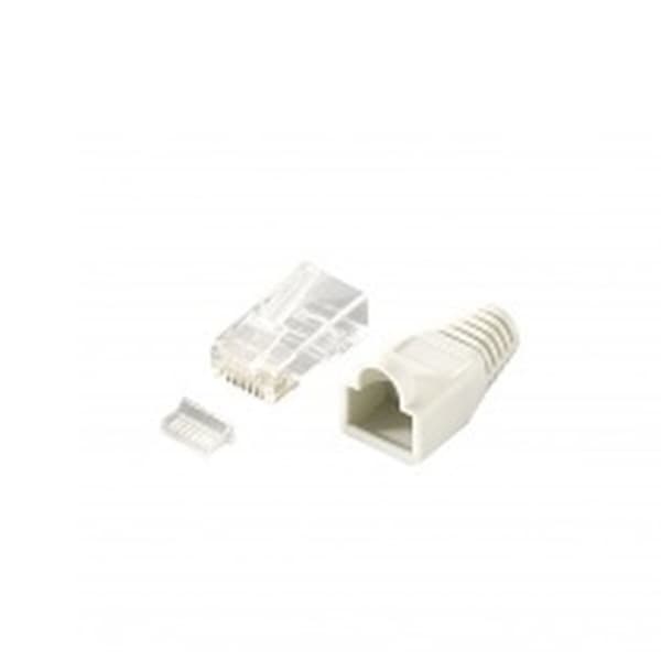 Kategori 6 UTP RJ45 stik Equip 121175 Gennemsigtig 100 enheder