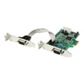 Miniatyrbild 1 av 2: Lågprofil PCI Express-kort med 2 RS232 serieportar - STARTECH - UART 16550 - PC