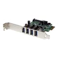 Miniatyrbild 2 av 3: 4-portars USB 3.0 PCI Express-kort med UASP - STARTECH - PEXUSB3S4V - SuperSpeed - SATA strömförsörjning