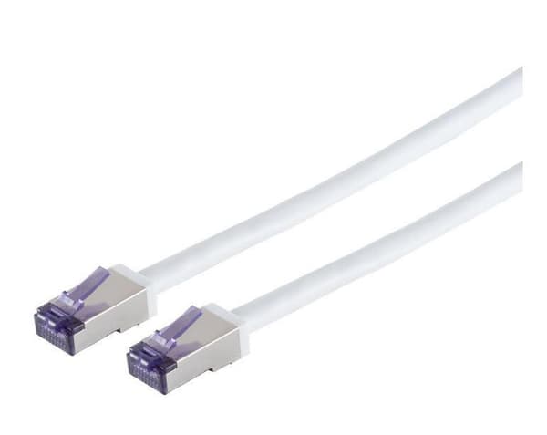 Lanview HIGH-FLEX Cat6a S/FTP -kaapeli, valkoinen, 5m, LVN-CAT6A-FLEX-5MWH