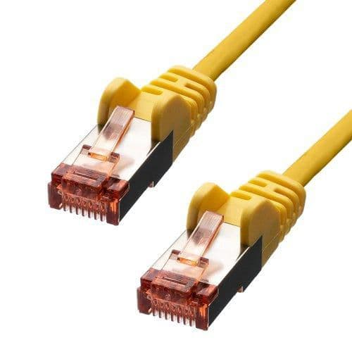 ProXtend CAT6 F/UTP CCA PVC Ethernet-kaapeli keltainen 10m, V-6FUTP-10Y