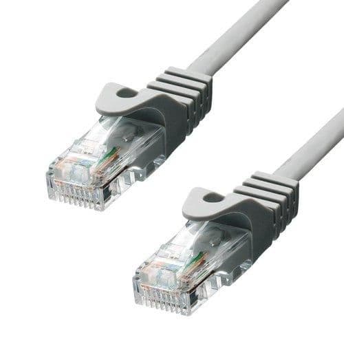 ProXtend CAT5e U/UTP CU PVC Ethernet-kaapeli harmaa 1m RAF115BL-UK, 5UTP-01G