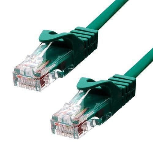 ProXtend Ethernet-kabel CAT5e U/UTP CU PVC Grøn 3m, 5UTP-03GR