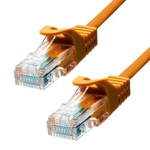 ProXtend CAT5e U/UTP CU PVC Ethernet-kabel Orange 50cm, 5UTP-005O