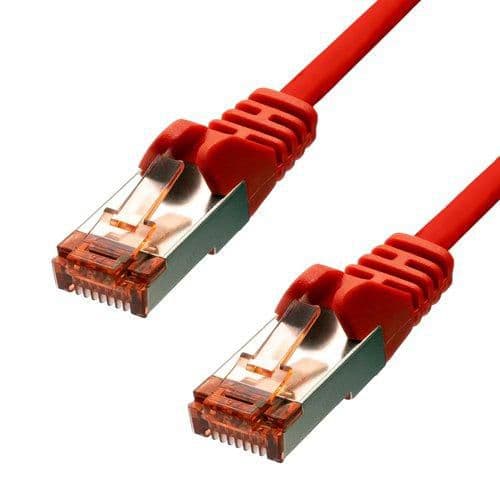 ProXtend CAT6 F/UTP CCA PVC Ethernet-kaapeli punainen 10m, V-6FUTP-10R