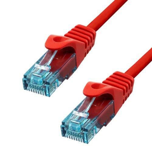 ProXtend CAT6A U/UTP CU LSZH Ethernet-kaapeli punainen 7m, 6AUTP-07R