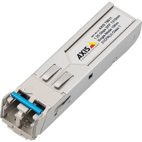 Mini-GBIC SFP - AXIS - 1000Base-LX - Enkeltmode fiberoptik - LC-kontakt - Metallisk