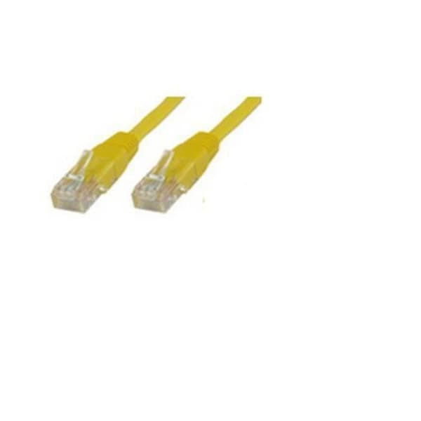 Microconnect Cat6 U-UTP 15m, 15 m, Cat6, U-UTP (UTP), RJ-45, RJ-45, Gul