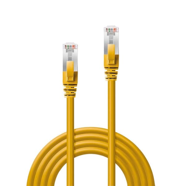 UTP kategori 6 stift netværkskabel LINDY 45983 Gul 3 m 1 enheder