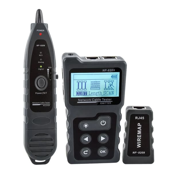 Nätverkskabeltestare, POE-kompatibilitet, Wiremap Scanner-teknik,NF-8209