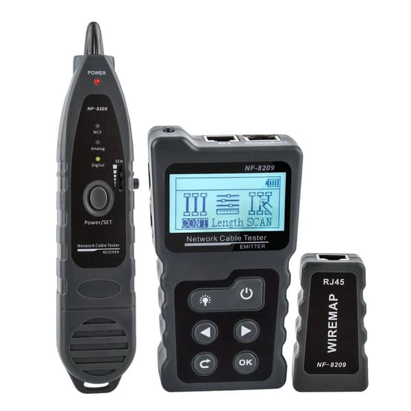 Nätverkskabeltestare, POE-kompatibilitet, Wiremap Scanner-teknik,NF-8209