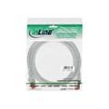 Miniatyrbild 2 av 2: RJ-45 (M) patchsladd för RJ-45 (M) 50 cm SFTP, PiMF CAT 6 formgjuten vit - INLINE