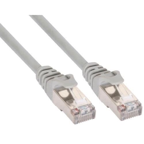 INLINE - Patchkabel, S-FTP, Cat.5e, grå, 0,25m