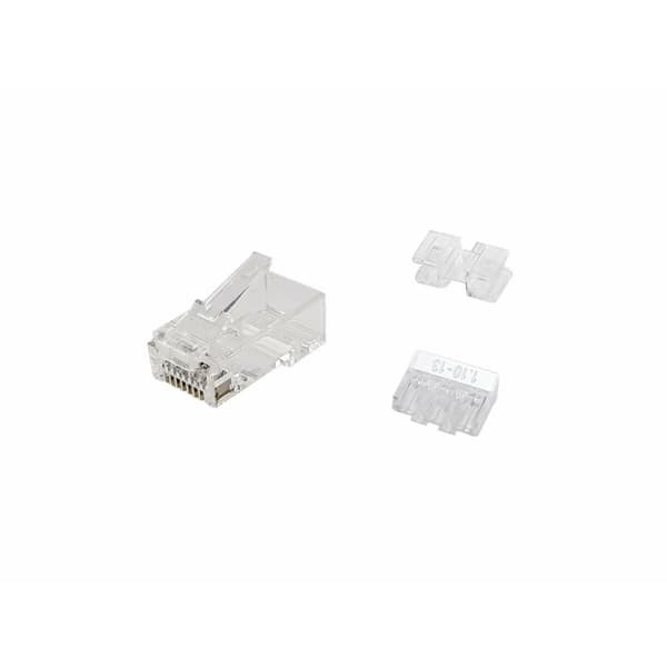 Kontakt RJ45 Kategori 6 UTP Equip 121146 Transparent 100 antal