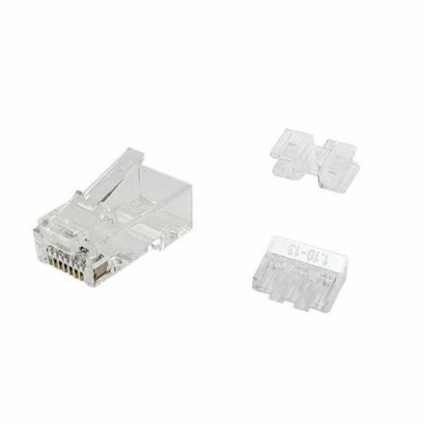 Kontakt RJ45 Kategori 6 UTP Equip 121146 Transparent 100 antal