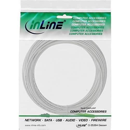 Fiberoptisk Kabel - INLINE - FTTH - LC/APC 8° till SC/APC 8° - 9/125µm - 30m