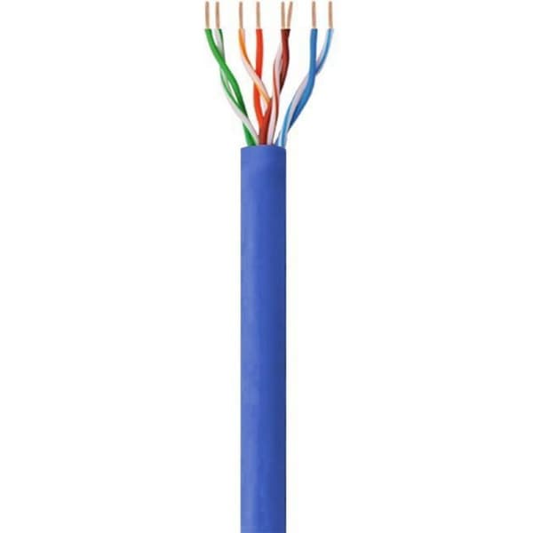 Nätkabel UTP Styv Kategori 6 Techly ITP6-CCA-305-BL Blå 305 m