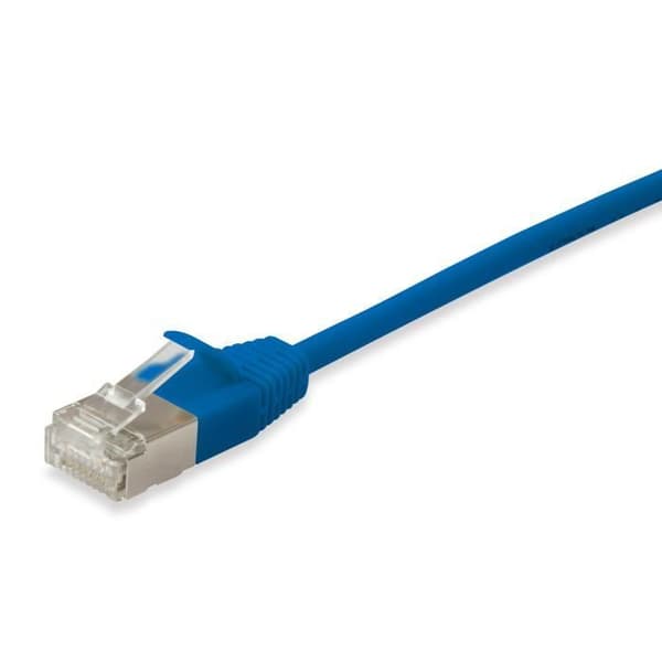 Cat6a S-FTP (S-STP) nätverkskabel 5m - EQUIP - Blå