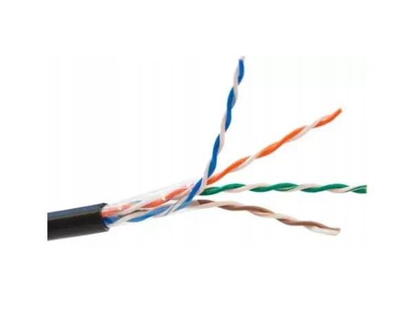 Tietokonekaapeli UTP 4x2x0.5 cat.5e LSZH harmaa Dca KR305 1m SecurityNET C&C Partners SEC5EUTPLSZH