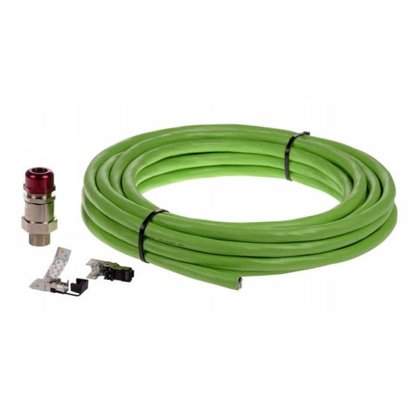Nätkabel UTP Styv Kategori 6 Axis 01543-001 Grön 10 m
