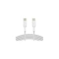 Miniatyrbild 4 av 4: BELKIN - kabel - FLÄTAD C-C 2.0 1M, WHT - FLÄTAD