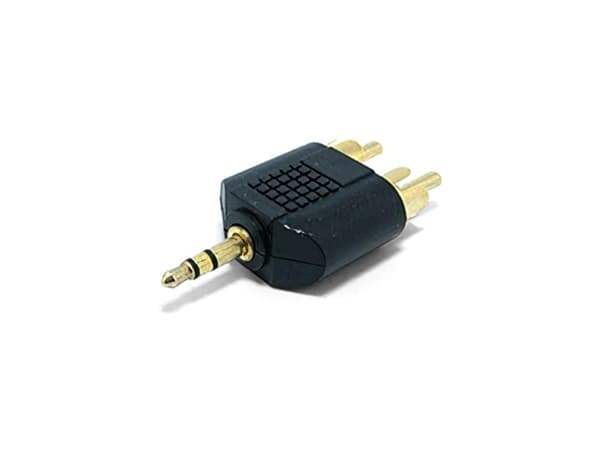Gembird 3,5 mm plugg til 2 x RCA-plugg