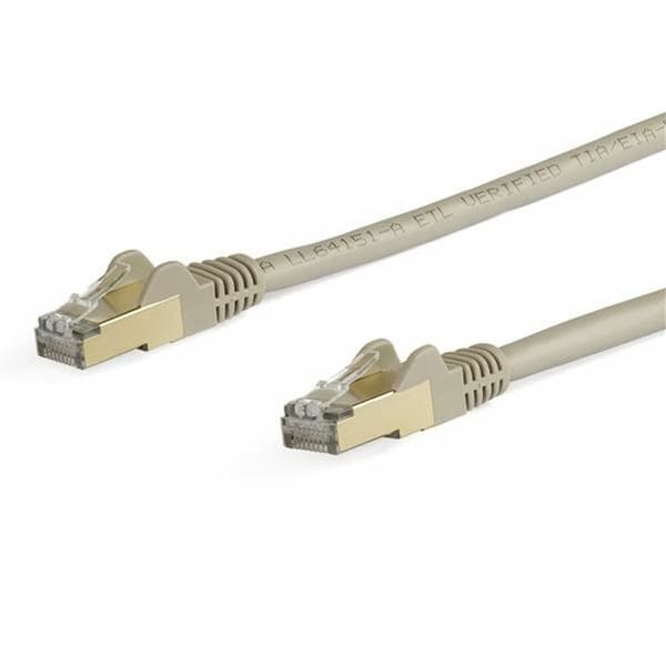 Nätkabel UTP Styv Kategori 6 Startech 6ASPAT5MGR Svart Grå 5 m