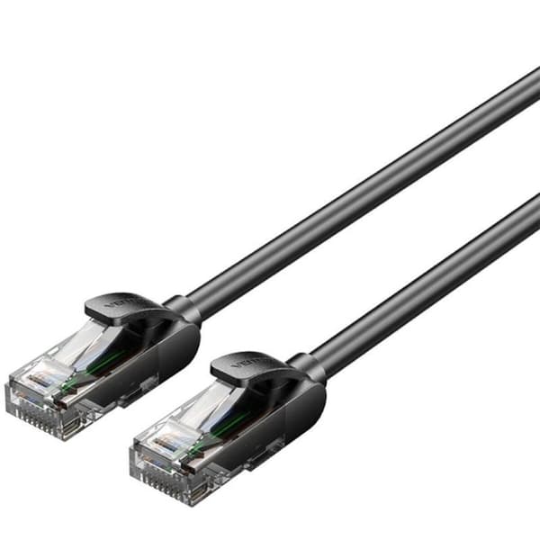 Nätkabel UTP Styv Kategori 5e Vention IABBN Svart 15 m