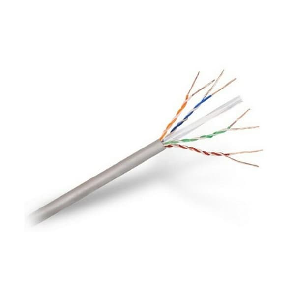 UTP kategori 6 stift netværkskabel NANOCABLE 10.20.0502 100 m Grå 100 m