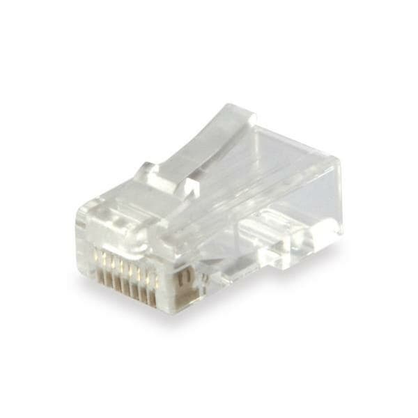 Kategori 6 UTP RJ45 stik Equip 121144 Gennemsigtig 100 enheder