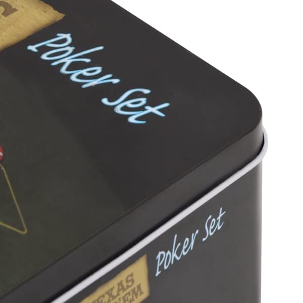 vidaXL pokersæt med jetoner 200 stk. 4 g