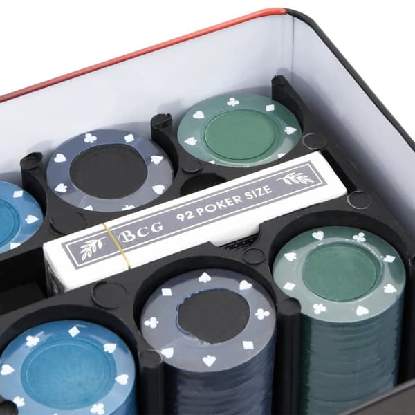 vidaXL Pokeri pelimerkkisarja 200 kpl 4 g -  Pelimerkki- & pokerisetit