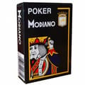 Miniatyrbild 1 av 4: Modiano "CRISTALLO" - Kortlek med 55 100% plastkort - pokerformat - 4 jumbosvarta index