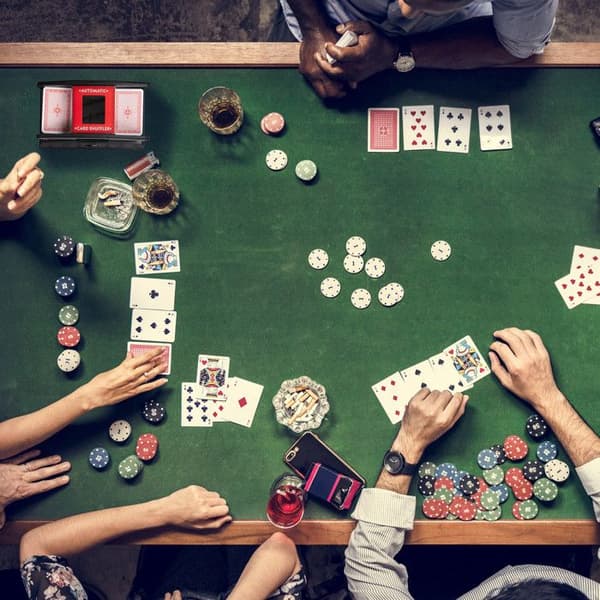 Relaxdays Spelkortsmixer, Automatisk, Läderlook, Elektronisk, 2 kortlekar, Pro, Poker, Rummy, Kasino, Svart