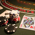 Miniatyrbild 2 av 6: Relaxdays Plastikkortlekar, vattentåliga, anti-reva &amp; vikning, 54 stycken, Texas Hold'em, pro kit
