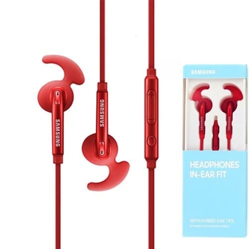 Samsung Original HeadPhones In-Ear Fit Hybrid EO-EG920BRGWW Röd