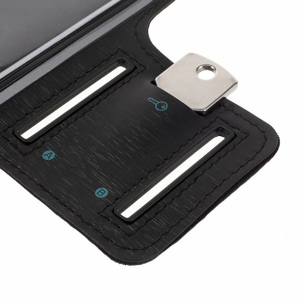 Sportarmband till iPhone 8/7/6/SE 2020 SVART
