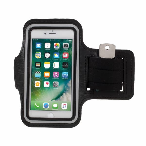 Sportarmband till iPhone 8/7/6/SE 2020 SVART