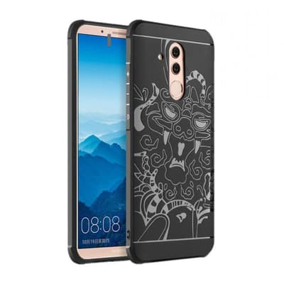 Huawei Mate 20 Lite drop-proof case - Auspicious Dragon Patt